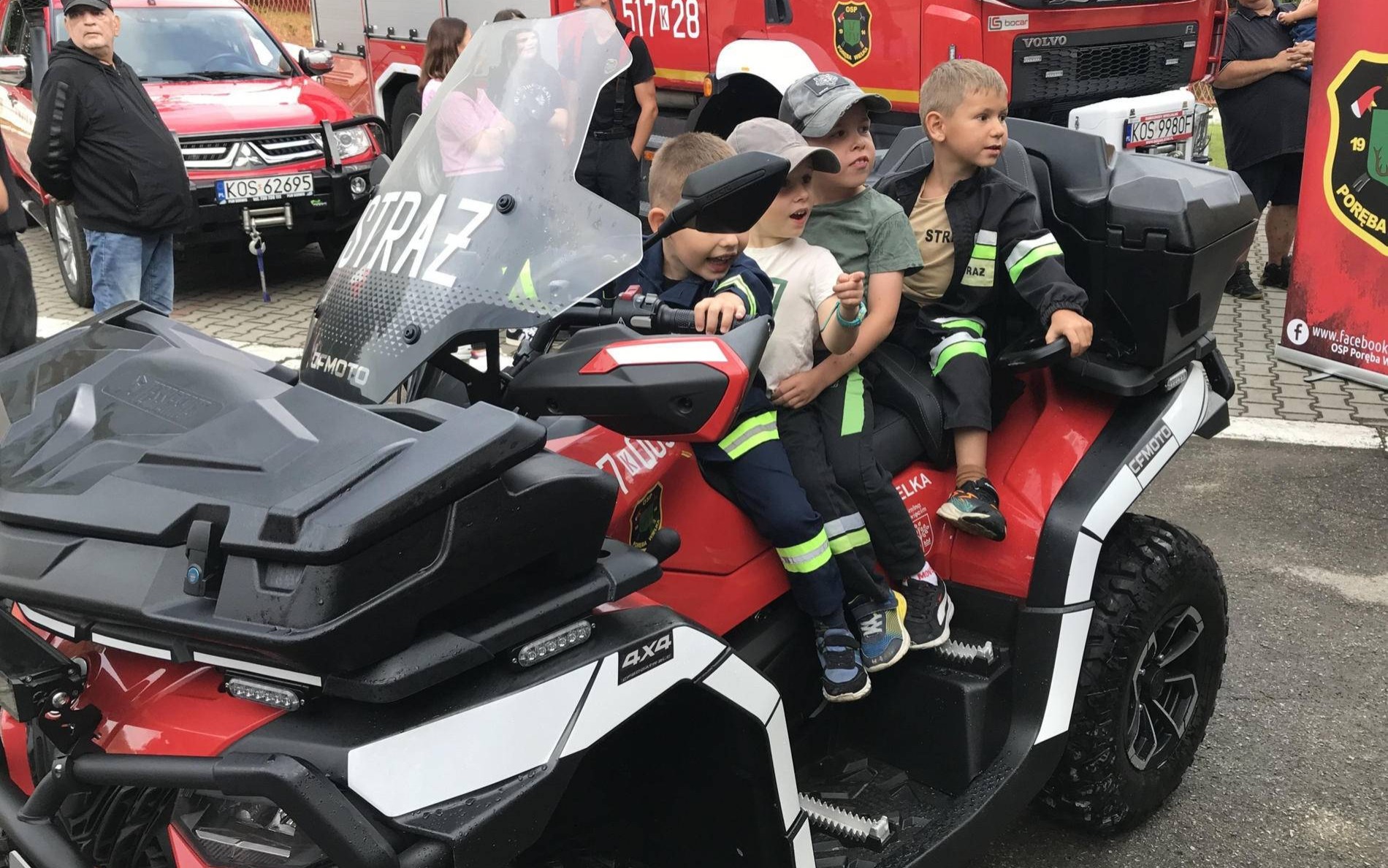 Nowy quad zwiększy mobilność druhów z Poręby Wielkiej – FOTO