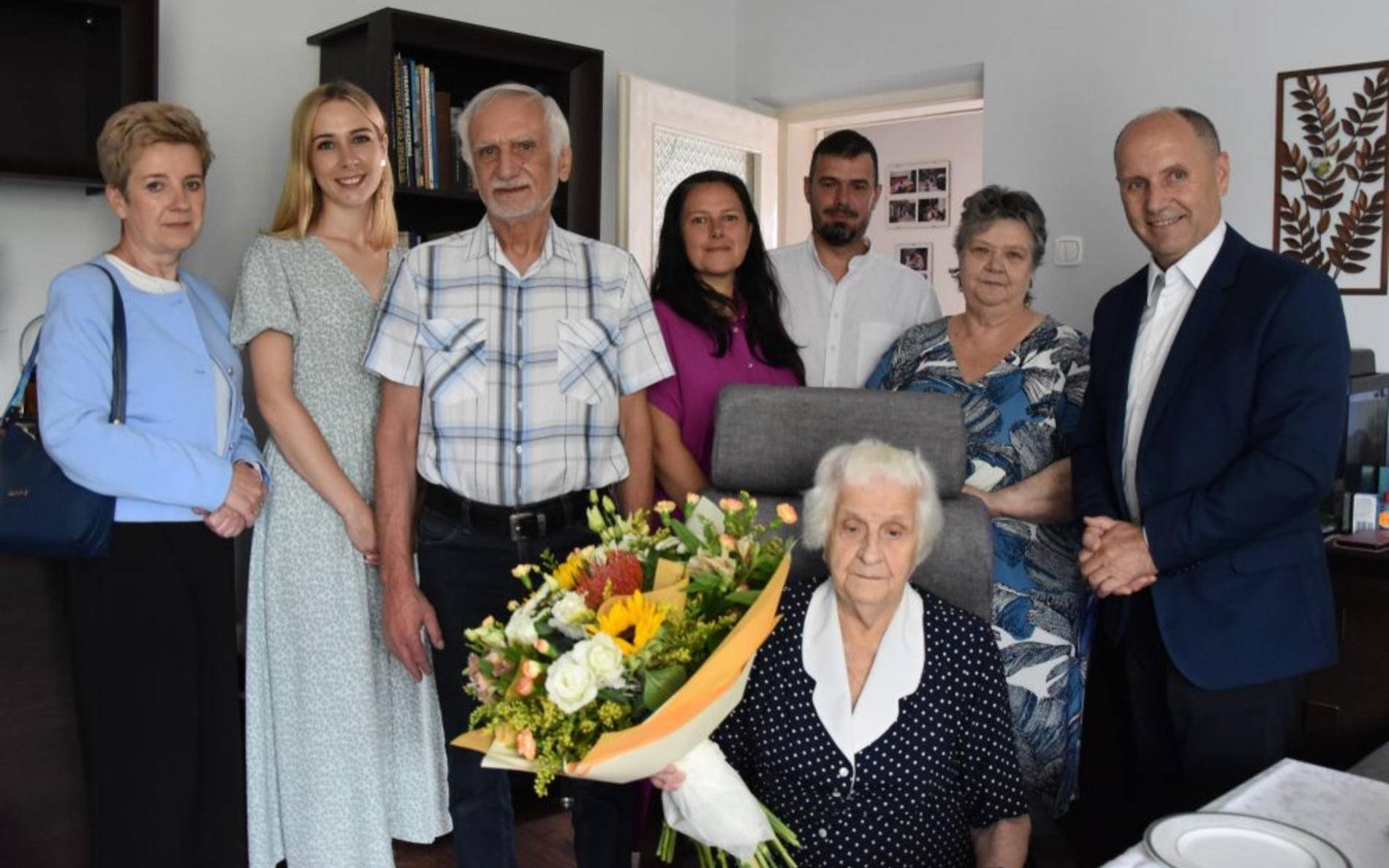 Sto lat Bronisławy Krzemień z Zaborza – FOTO