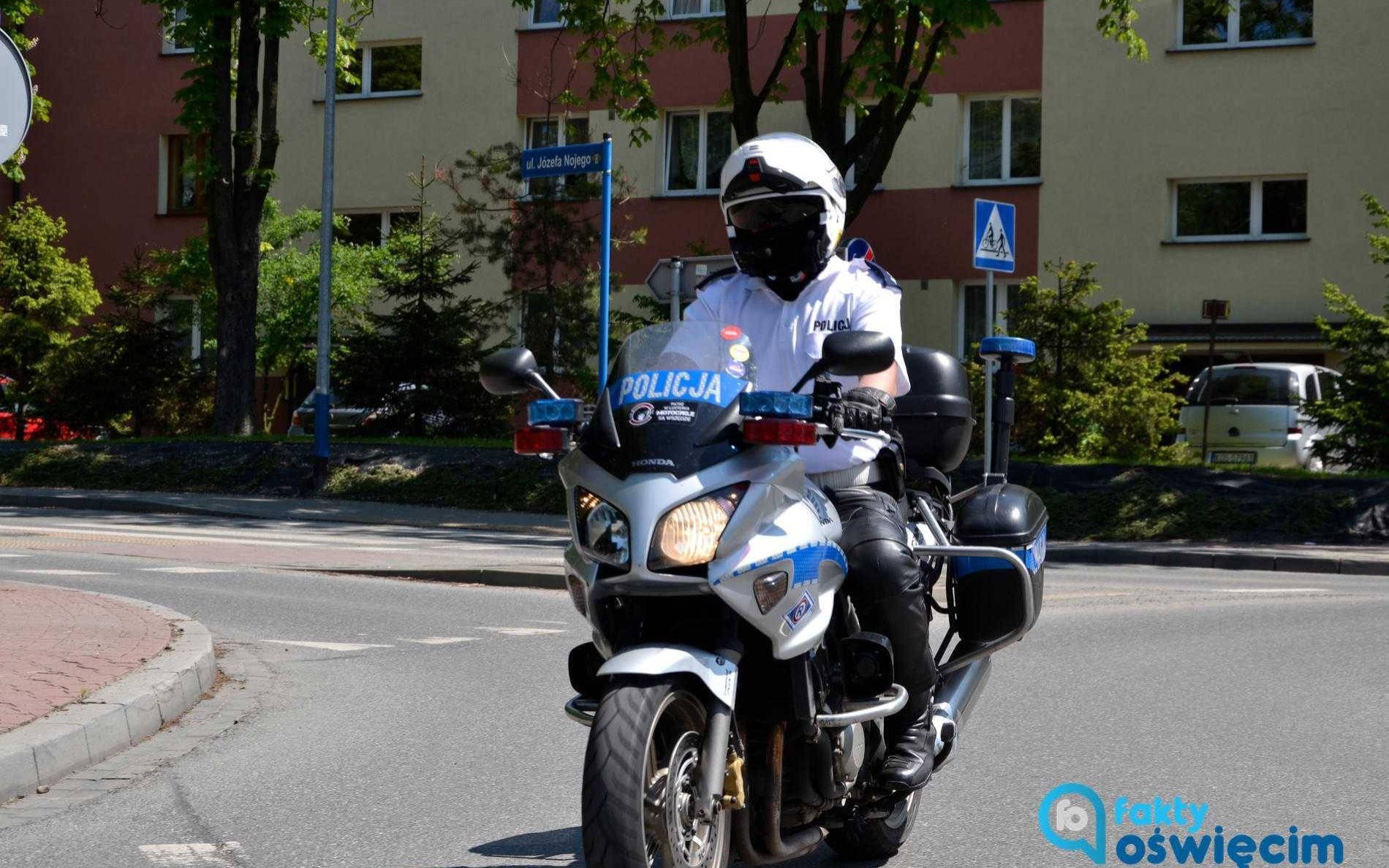 Próbował uciec i najechał na policjanta