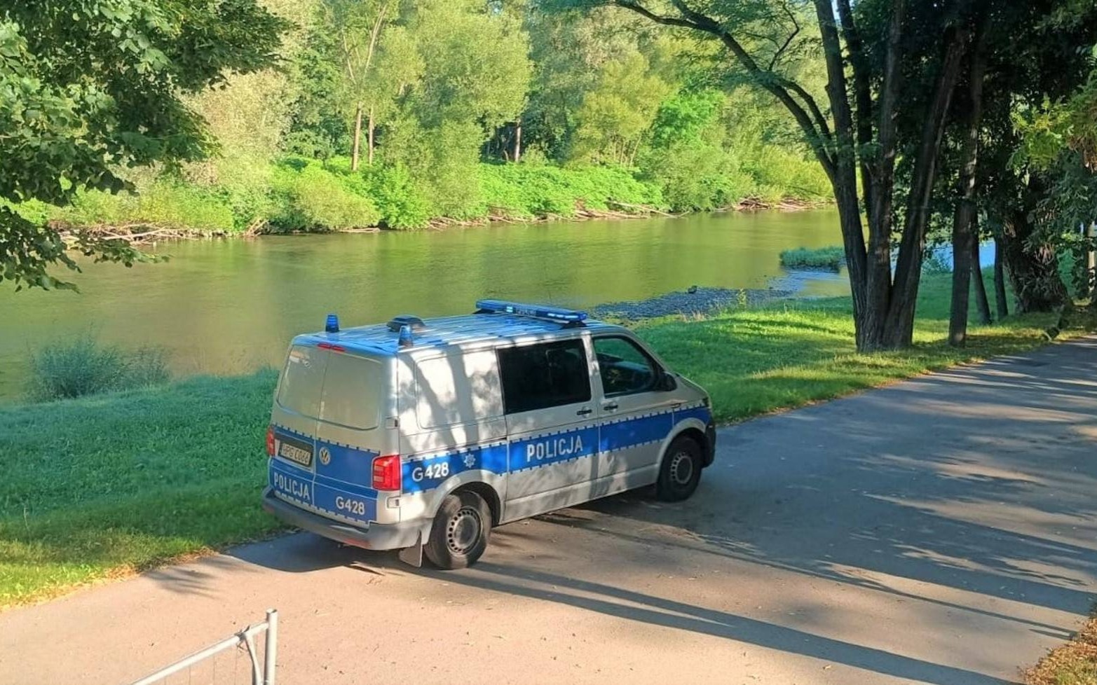 Siedmiolatek sam nad Sołą. Interwencja służb w Oświęcimiu