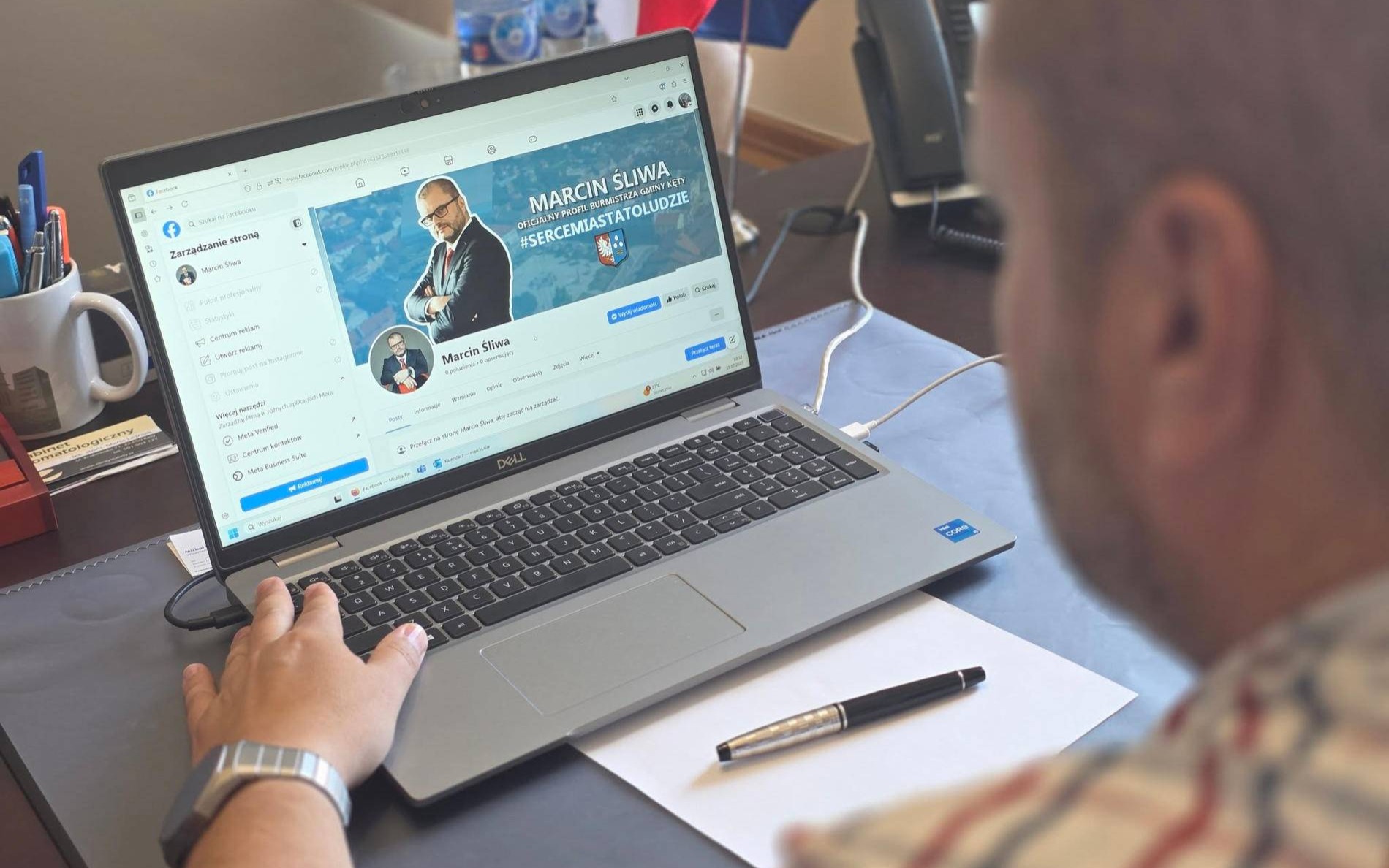 Burmistrz Kęt otwarty na codzienny dialog