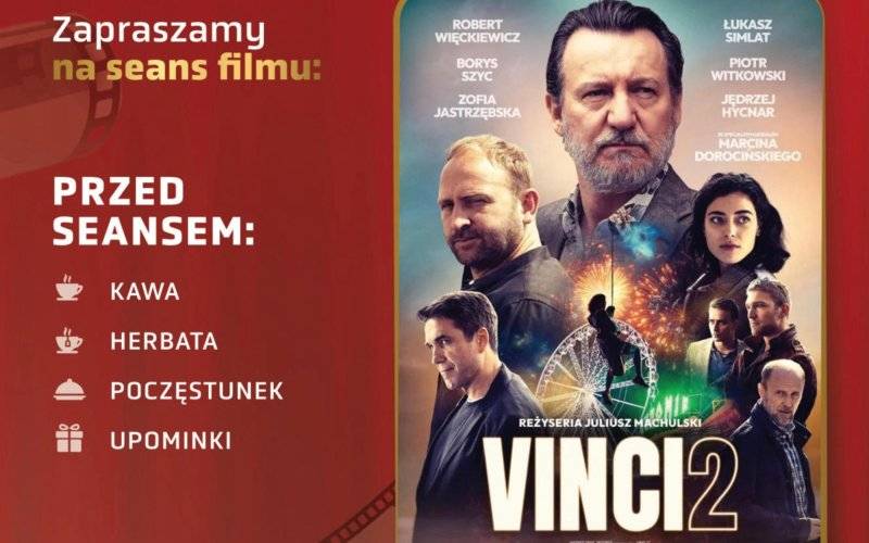 Kino dla seniorów: film „Vinci 2” na dużym ekranie