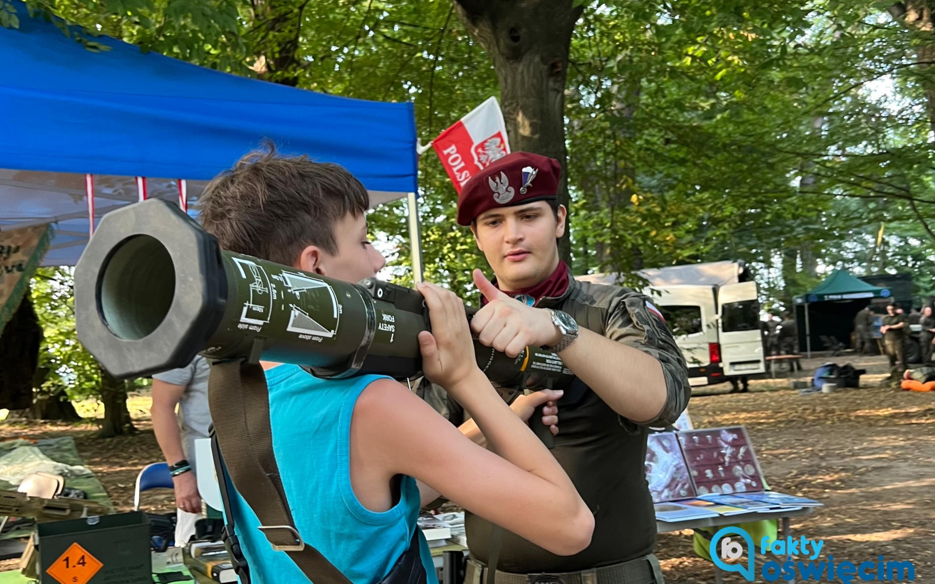 Piknik militarny z pokazami, muzyką i grą terenową – FILM, FOTO