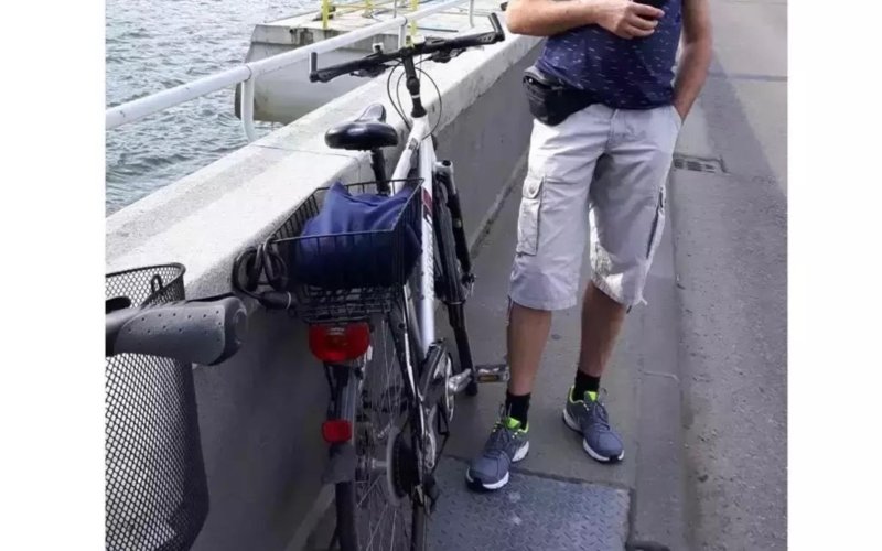 Zniknął rower z koszykiem. Mógł trafić do Kęt