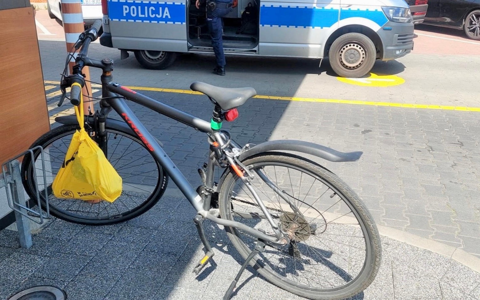 62-latek zatrzymany za kradzież roweru