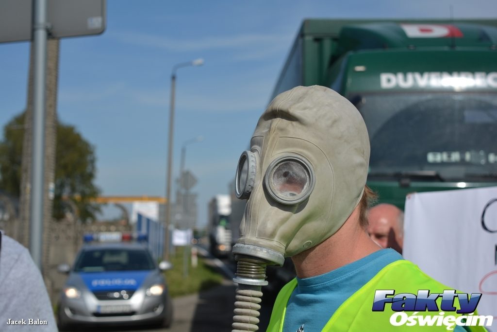 Oświęcim miasto smrodu i pokoju – protest mieszkańców