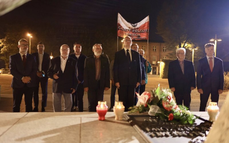 Oświęcim o 4:45 zatrzymał się w ciszy. Poruszające obchody 1 września