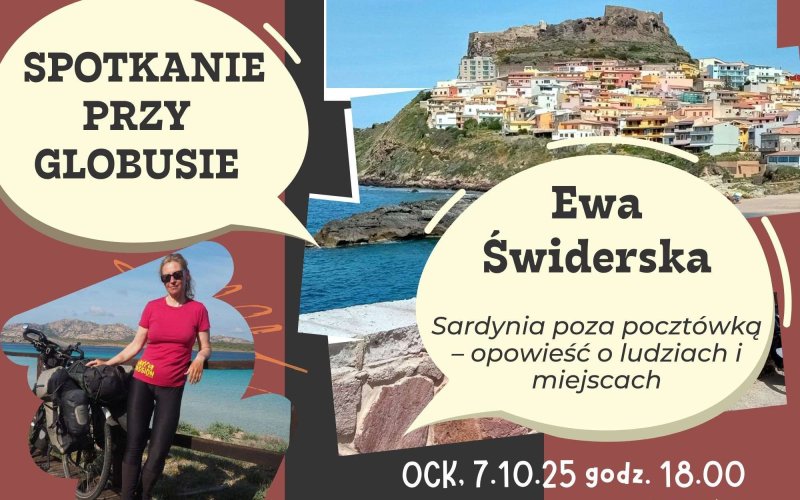 Sardynia bez filtrów – opowieść Ewy Świderskiej w Oświęcimskim Centrum Kultury