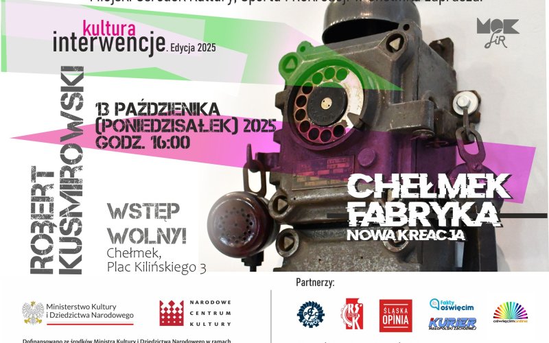 Spotkanie z Robertem Kuśmirowskim w Chełmku – artystyczna podróż w świat pamięci