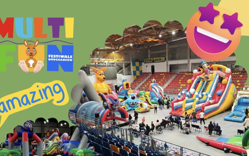 Giga Frajda przyjeżdża do Oświęcimia! – Festiwal Dmuchańców