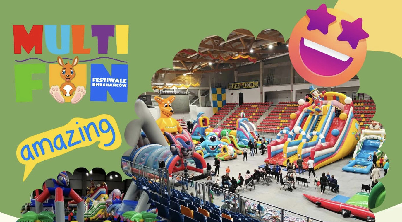 Giga Frajda przyjeżdża do Oświęcimia! – Festiwal Dmuchańców