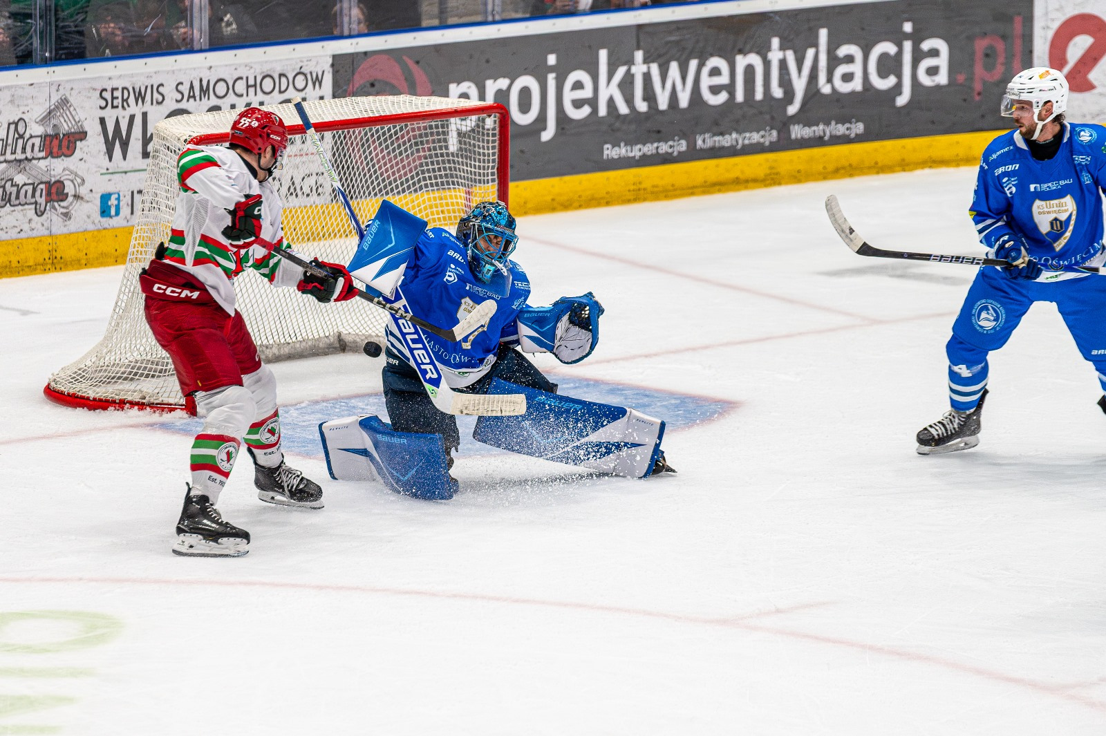 Hokejowy szlagier dla Zagłębia. Unia Oświęcim przegrała w Sosnowcu 1:5