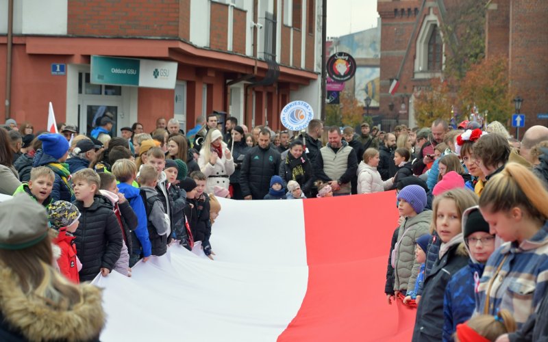 Oświęcim uczcił 107. rocznicę odzyskania przez Polskę niepodległości