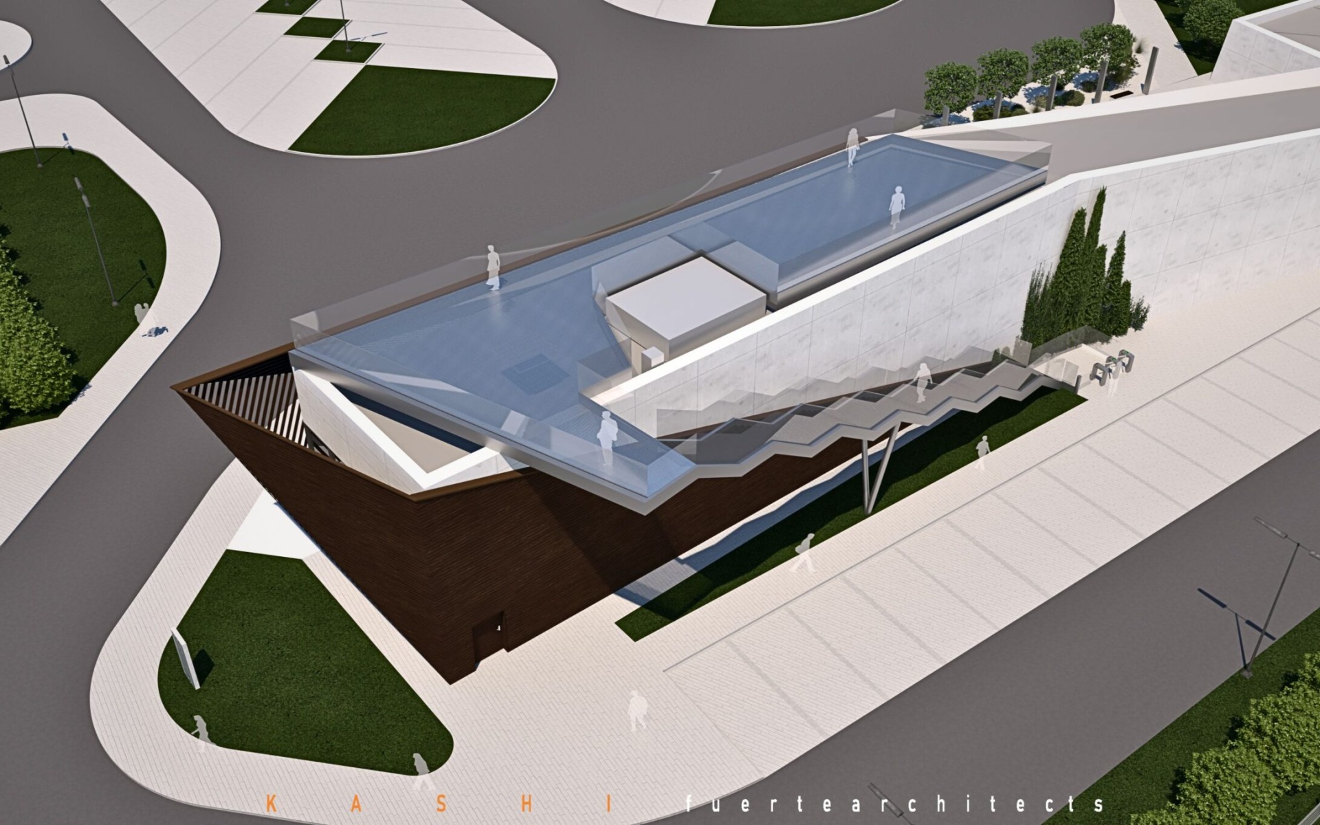 Nowy taras widokowy w Brzezince. Goście zobaczą teren Birkenau z zupełnie innej perspektywy