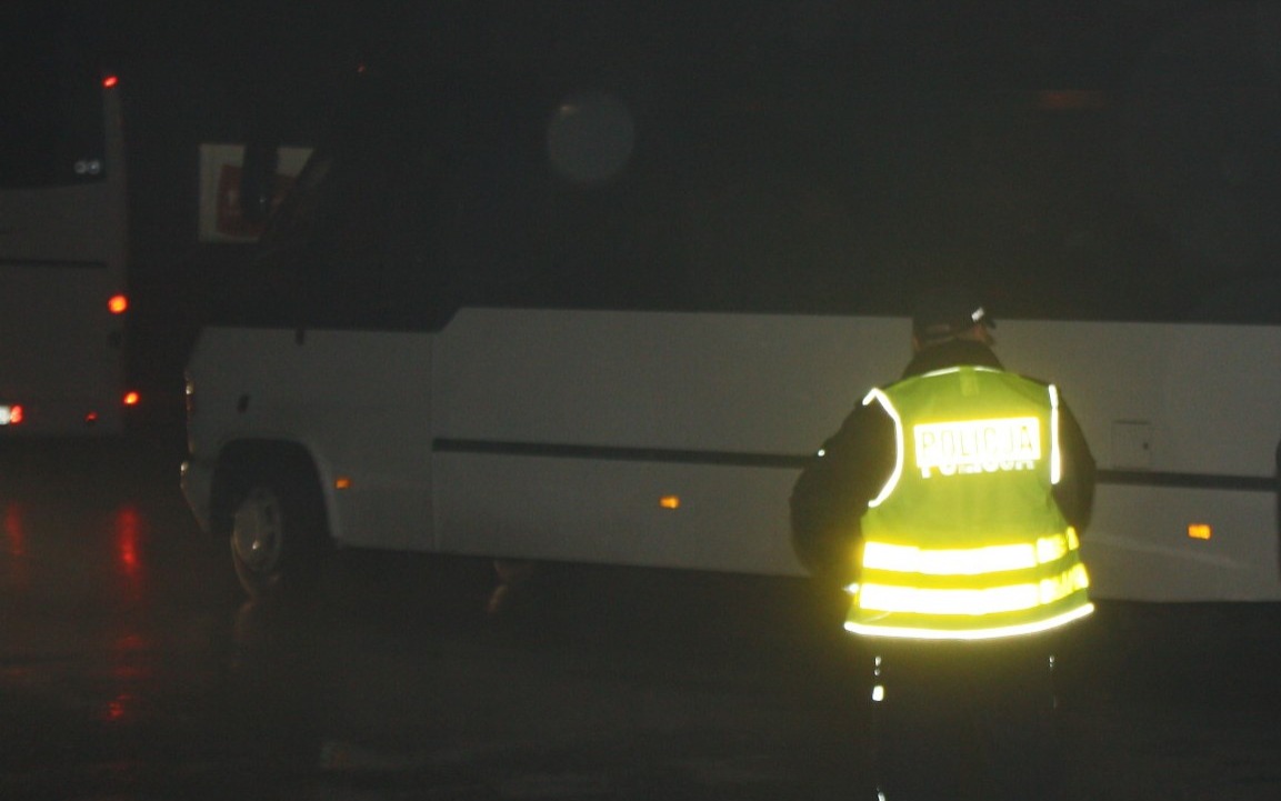 Autokar dla przedszkolaków zatrzymany. Policja wykryła poważną usterkę
