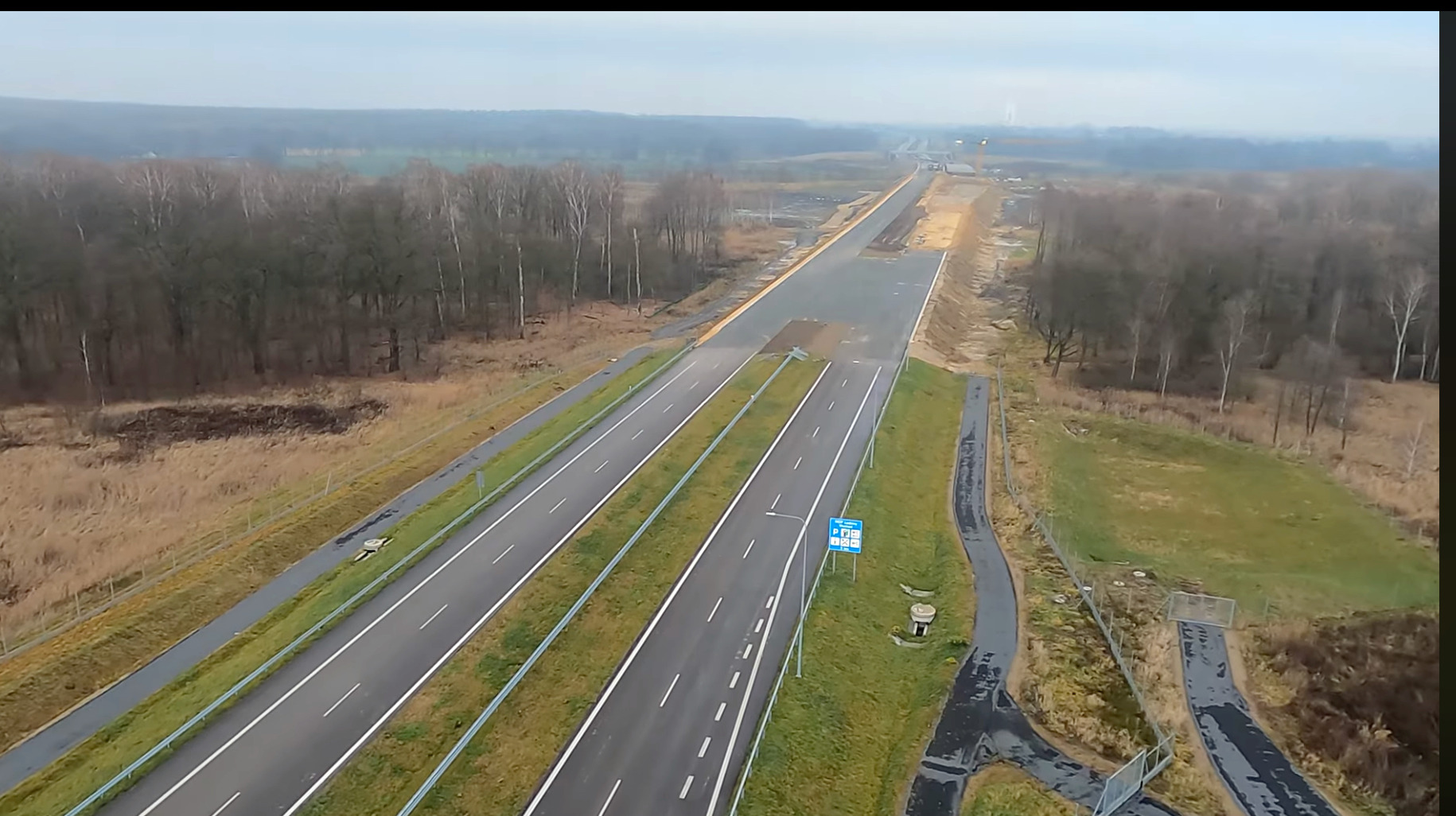 Z lotu ptaka widać więcej – czy jeszcze w tym roku pojedziemy S1 z Oświęcimia do Bierunia?