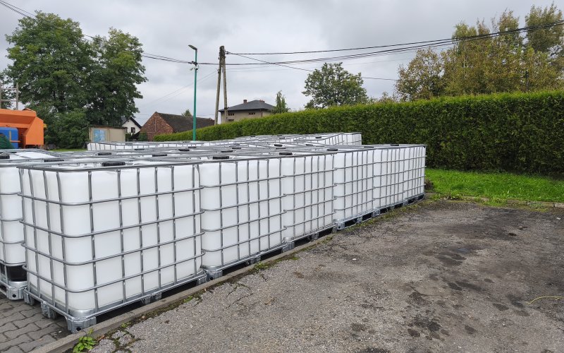 Deszczówka zamiast strat. Brzeszcze stawiają na retencję wody