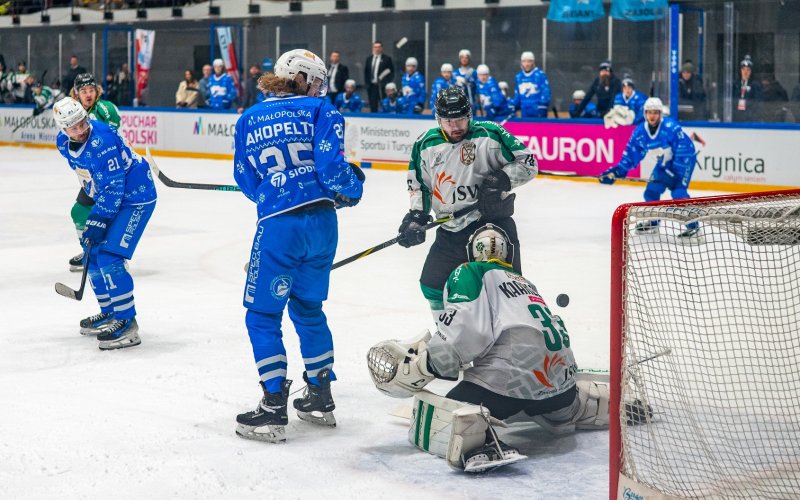 Unia Oświęcim przegrała półfinał TAURON Pucharu Polski z JKH GKS Jastrzębie 1:2