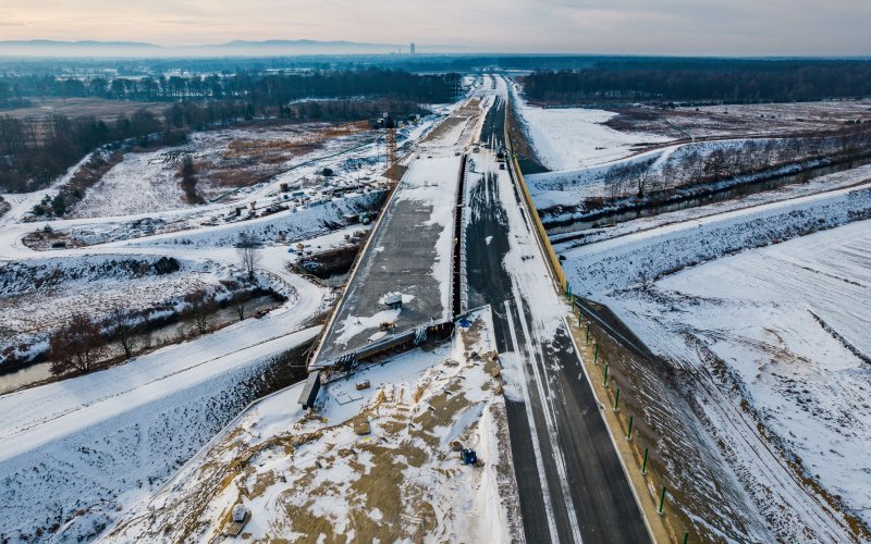 S1 Węzeł Bieruń coraz bliżej otwarcia. Kluczowe odbiory ruszają w najbliższych dniach