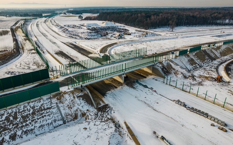 Znów opóźnienie na odcinku S1 w Bieruniu. Nowy termin to pierwsza połowa lutego?