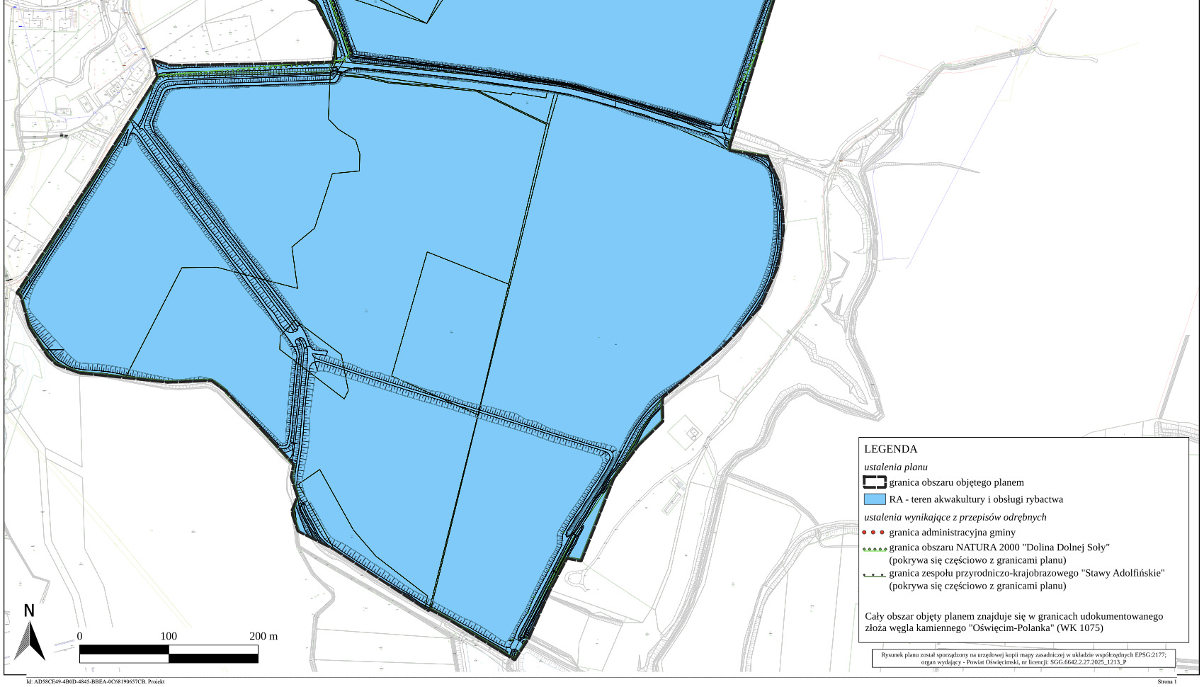 Konsultacje społeczne w sprawie Stawów Adolfińskich. Mieszkańcy Gminy mogą zgłaszać uwagi do planu