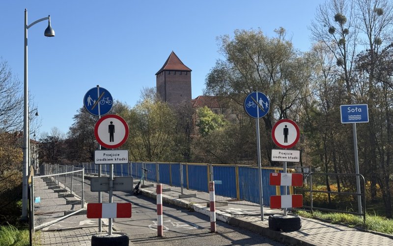 Oświęcim z milionami z UE. Kładka przy zamku do przebudowy, ruszą nowe trasy rowerowe