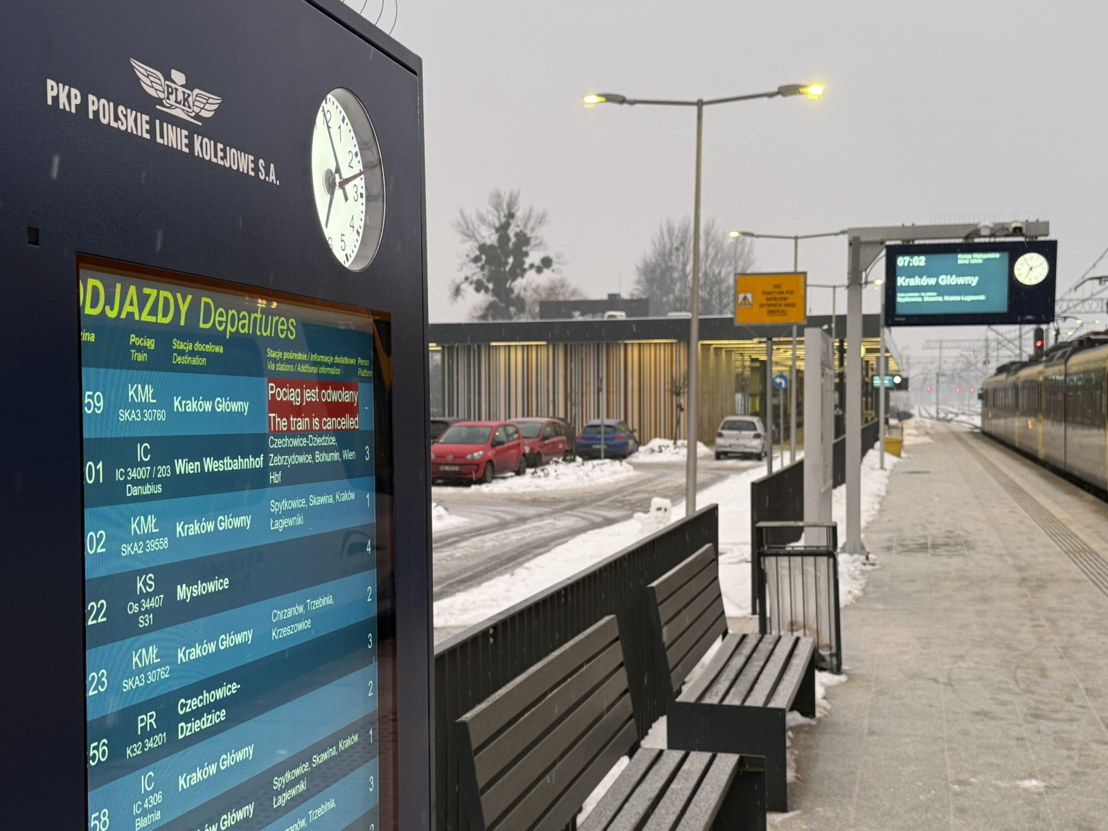 Utrudnienia w kursowaniu pociągów Kolei Małopolskich na linii Oświęcim – Kraków