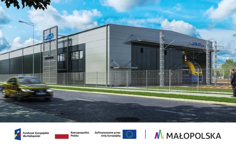 Budowa zaplecza kolejowego w Oświęcimiu ruszyła! Nowe tory, hala napraw i miejsca pracy