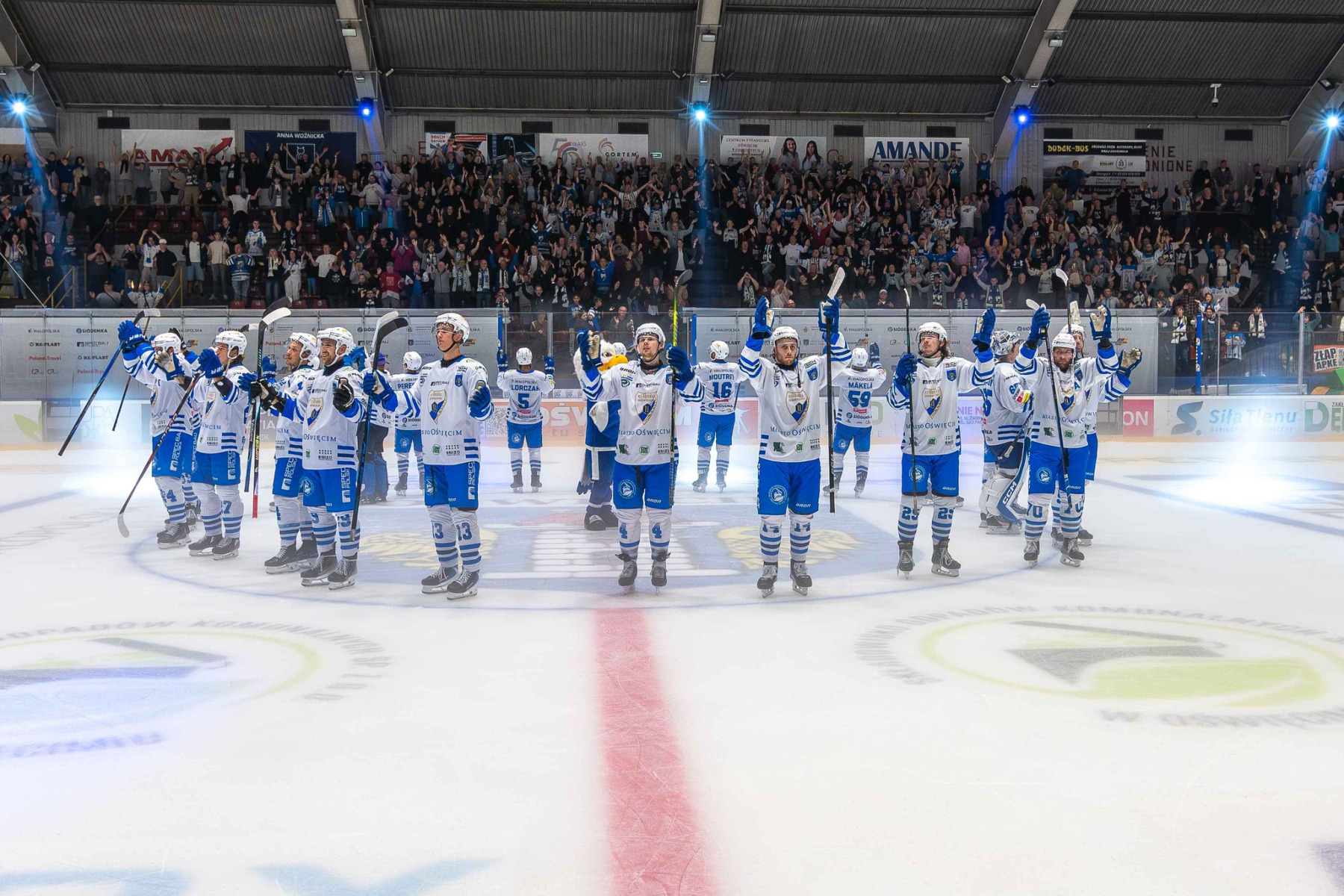 Walka o medal! Unia Oświęcim w play-off z Toruniem. Pierwsze mecze już 28 lutego i 1 marca