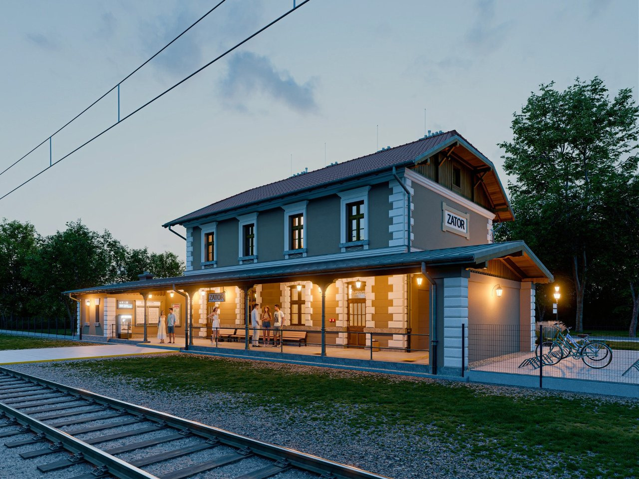 Koniec ruiny! Dworzec w Zatorze za 8 mln zł przejdzie metamorfozę. Finał prac w 2028