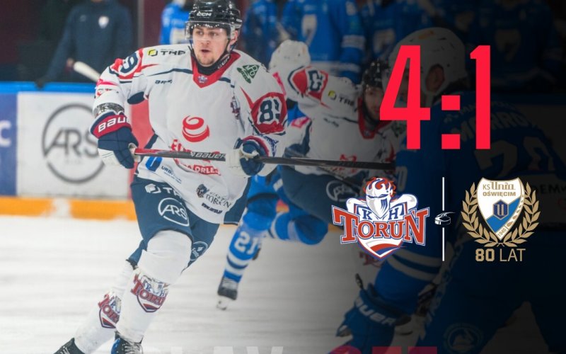 Toruń wyrównał serię! Unia przegrała 1:4 na wyjeździe. Seria 3:3 – czwartek mecz w Oświęcimiu