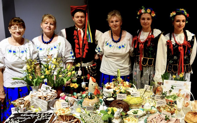 Stoły uginały się od pyszności! Powiatowy Przegląd Stołów Wielkanocnych w Polance Wielkiej