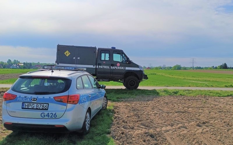 Cztery granaty w Polance Wielkiej! Policja przez dobę strzegła, saperzy z Krakowa zabrali