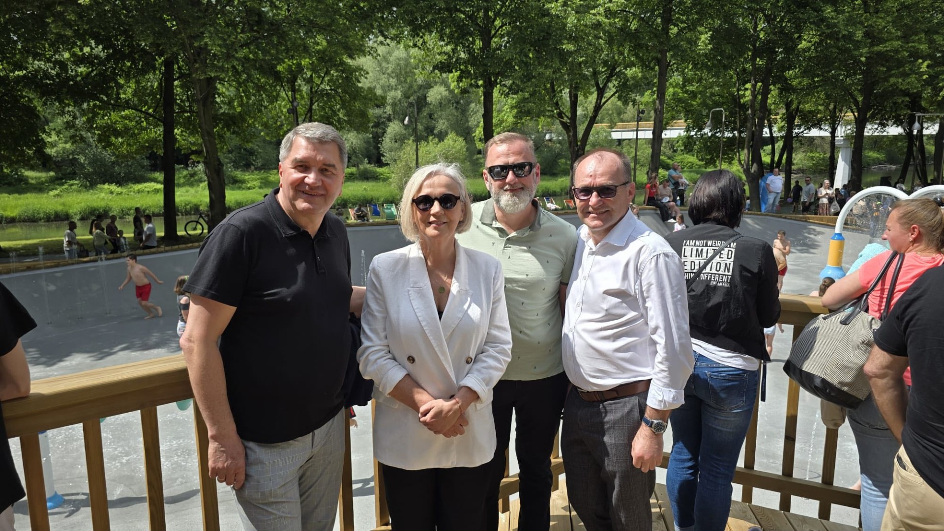 Park mgieł, wodny plac zabaw i wybieg dla psów. Oświęcim otworzył nowe Bulwary nad Sołą