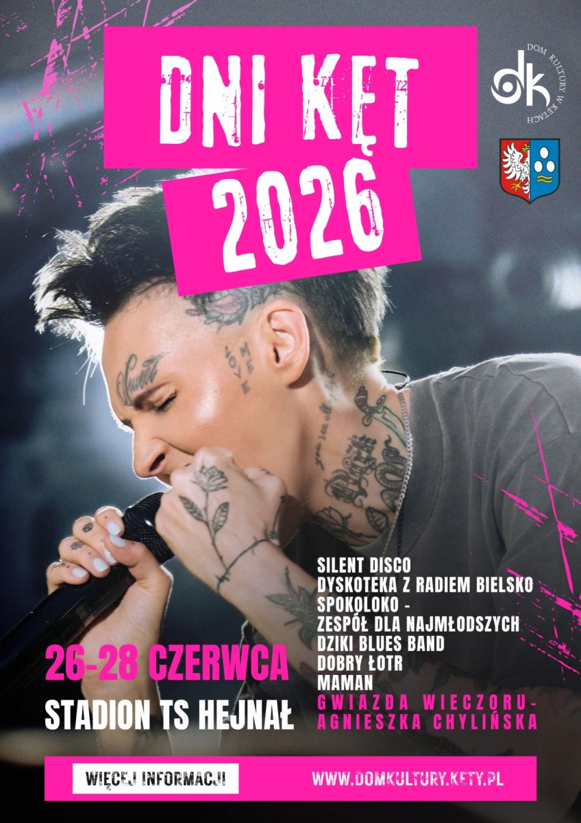 Dni Kęt 2026 ruszają 26 czerwca. Gwiazda Harlem Globetrotters i koncert Agnieszki Chylińskiej w programie