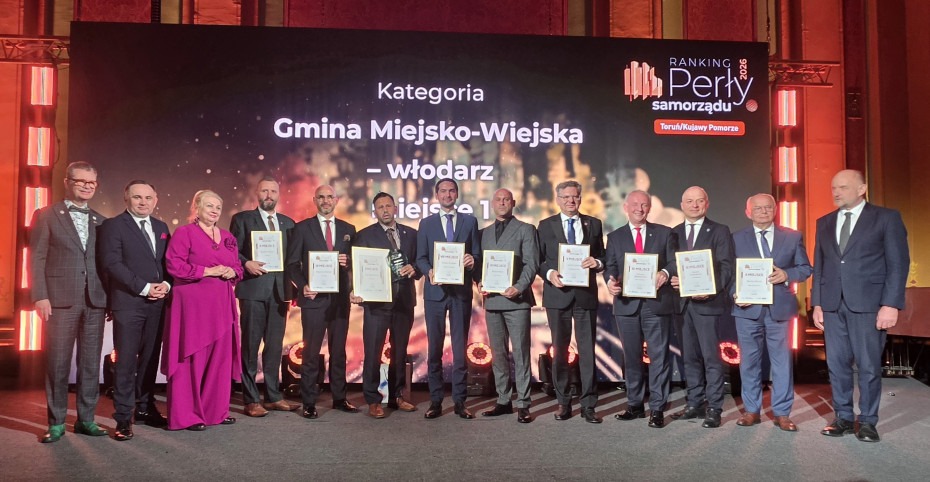 Perły Samorządu 2026 – burmistrz Zatora w elitarnej dziesiątce najlepszych włodarzy w kraju