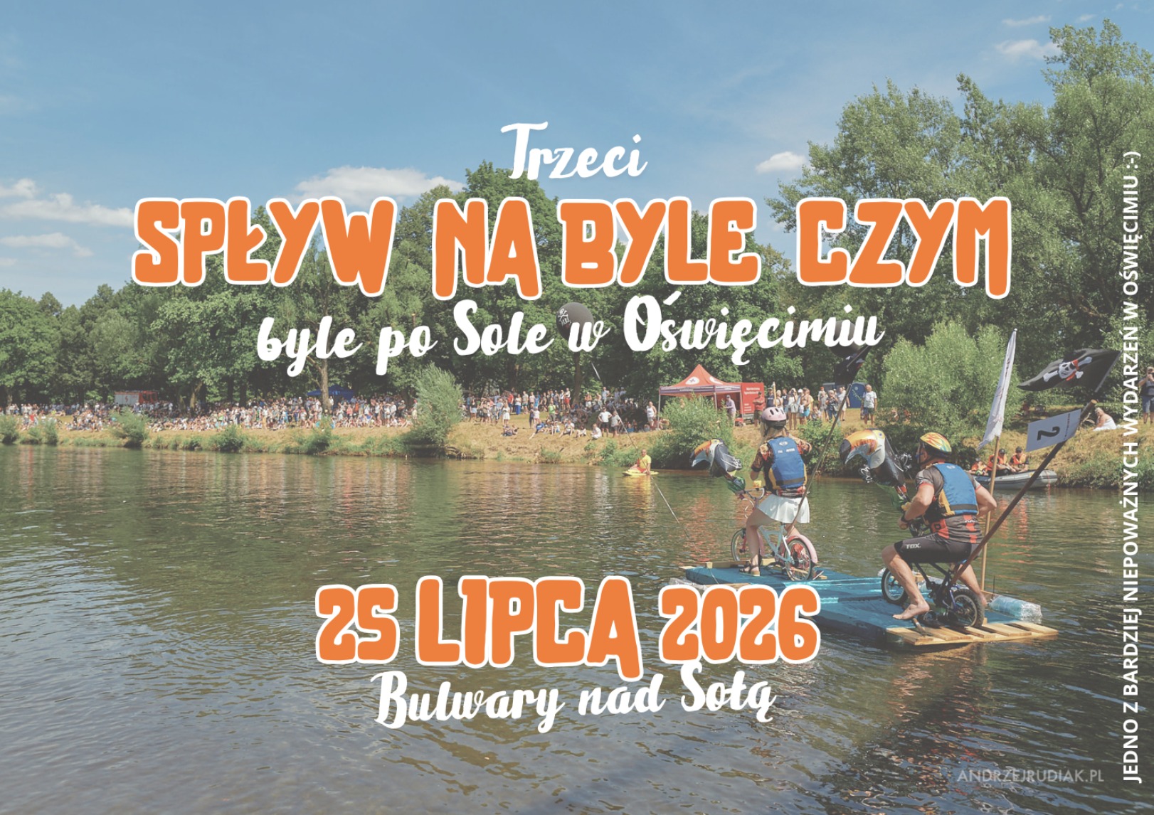 Spływ na byle czym powraca do Oświęcimia. Trzecia edycja już w sobotę 25 lipca