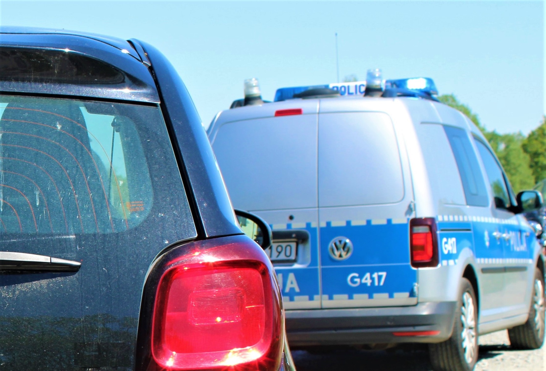 Objawy jak po alkoholu, a to był udar. Policjanci uratowali kierowcę spod Oświęcimia