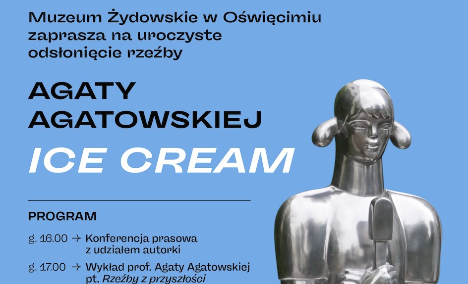 Uroczyste odsłonięcie rzeźby „Ice Cream” Agaty Agatowskiej już 17 września