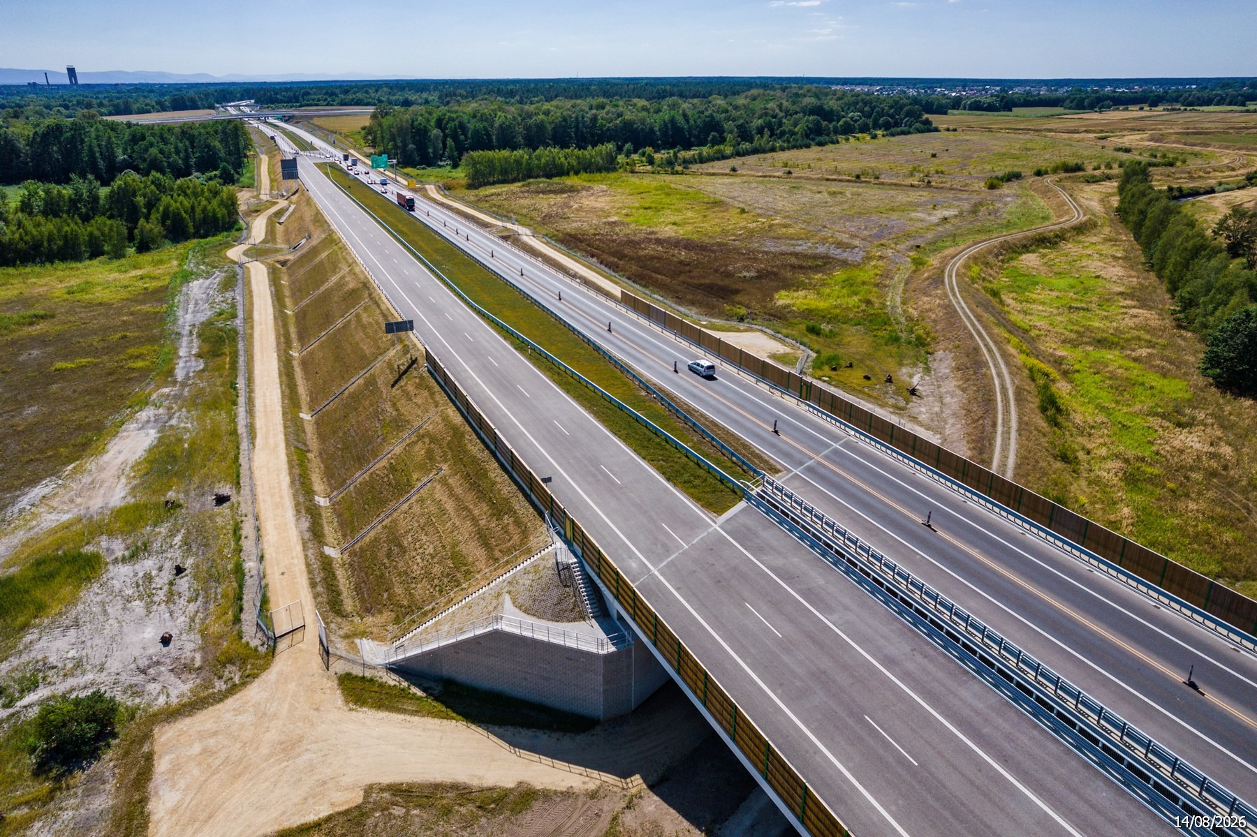 S1 Bieruń–Oświęcim gotowa w 97,4 proc. Kierowcy przejadą całym odcinkiem na przełomie sierpnia i września