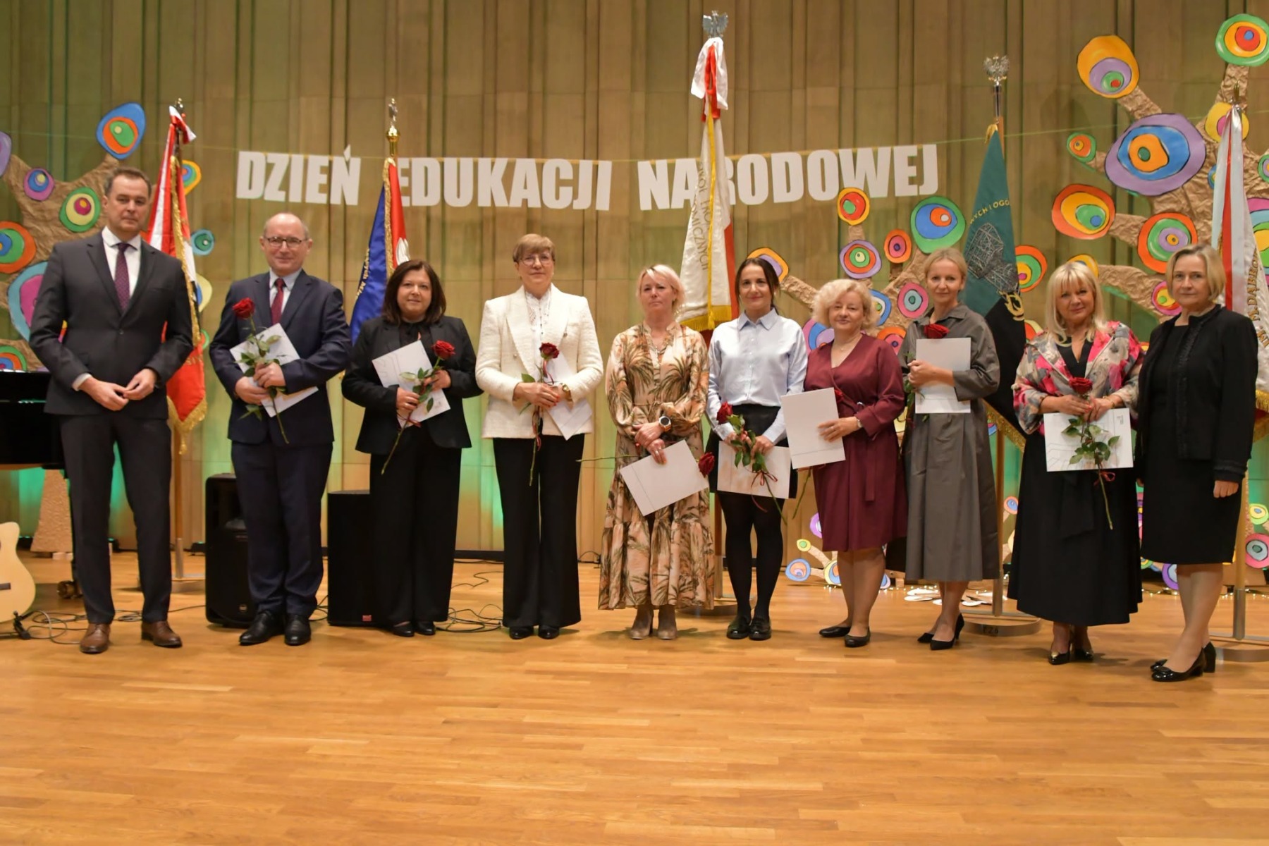 Dzień Edukacji Narodowej w Oświęcimiu: starosta o bezpieczeństwie w szkołach, nagrody dla nauczycieli