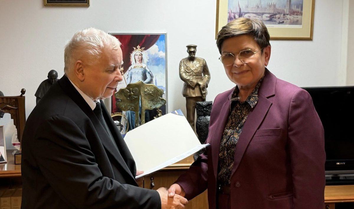 Beata Szydło przewodniczącą polskiej delegacji w Parlamencie Europejskim