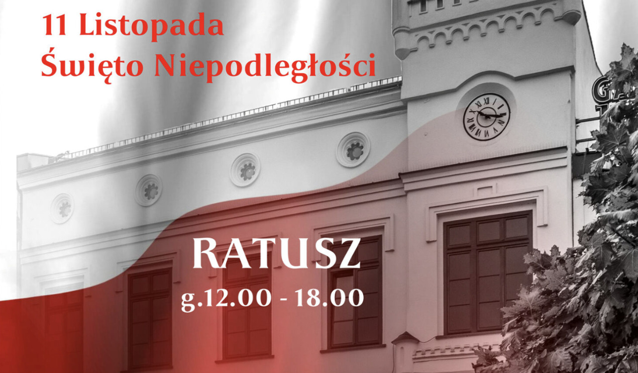 Kocham Niepodległość. Muzeum Zamek zaprasza 11 listopada do Ratusza w Oświęcimiu