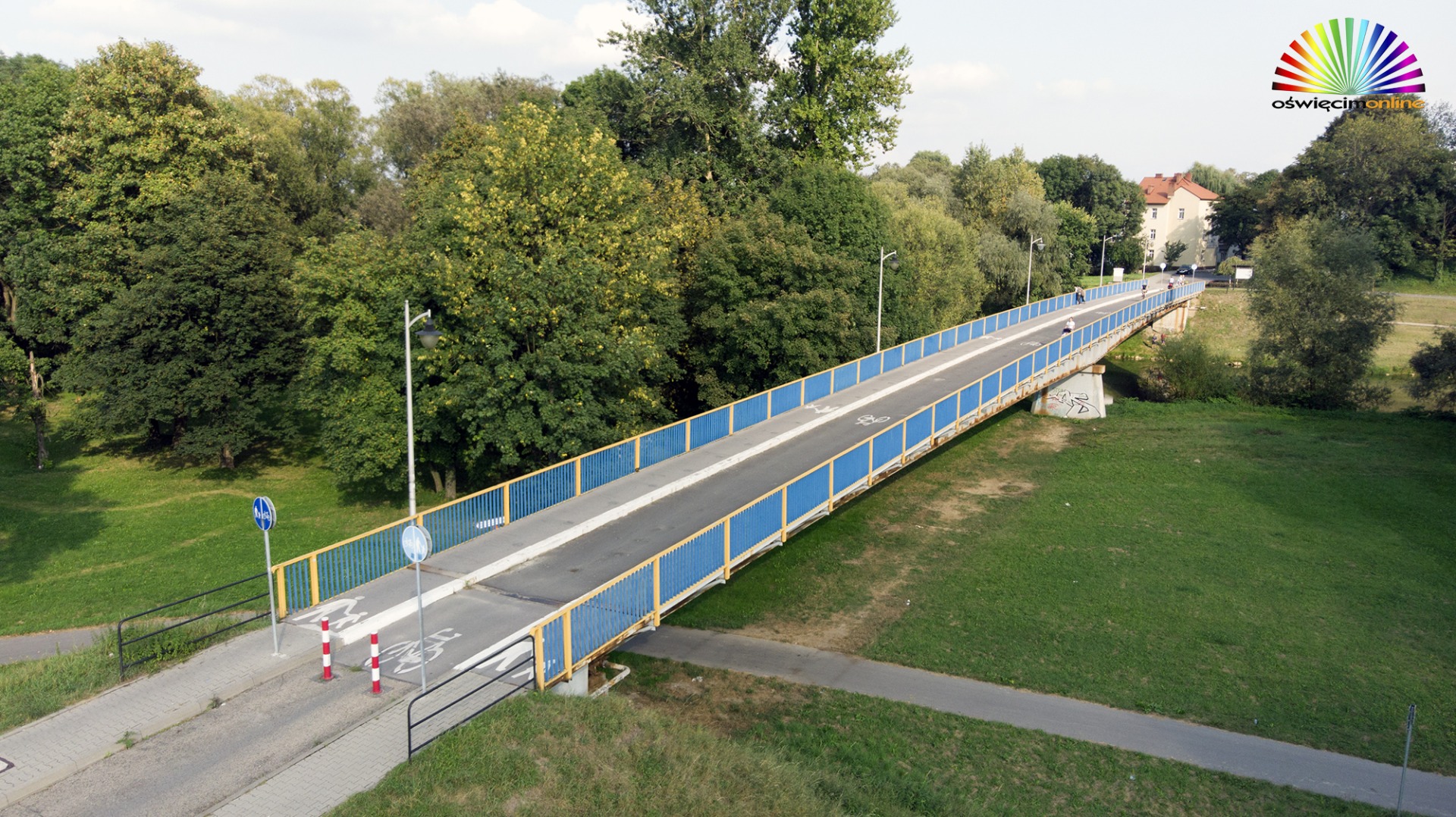 Kładka przez Sołę przy ul. Cichej w Oświęcimiu zamknięta od 5 listopada. Rusza jej przebudowa