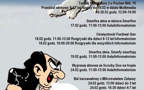 OŚWIĘCIM. Ferie w Galerii Książki 2015