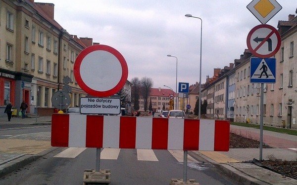 OŚWIĘCIM. Ul. Olszewskiego zamknięta. Trwa przebudowa