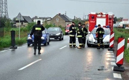 POWIAT. Osiem interwencji strażaków w ciągu 1,5 godziny