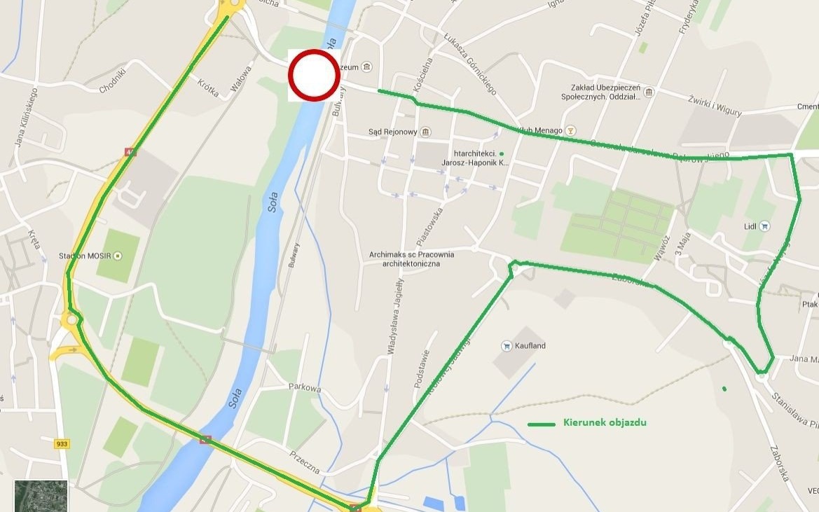 OŚWIĘCIM. Most Piastowski będzie zamknięty