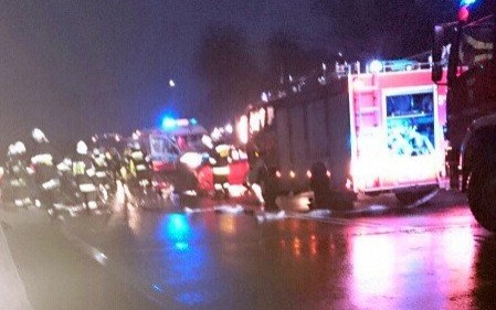 PRZECISZÓW. Wypadek na DK 44, 5 osób rannych
