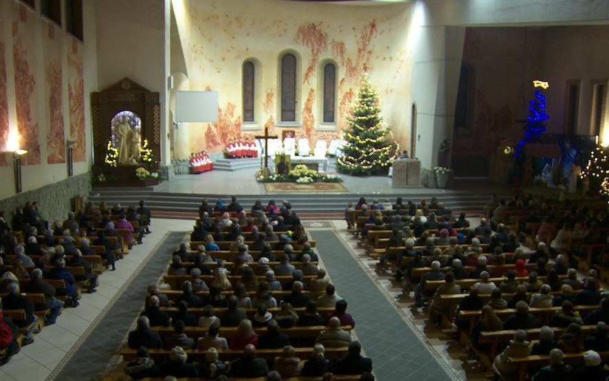 OŚWIĘCIM. ''Wśród nocnej ciszy'' - Pasterka 2015